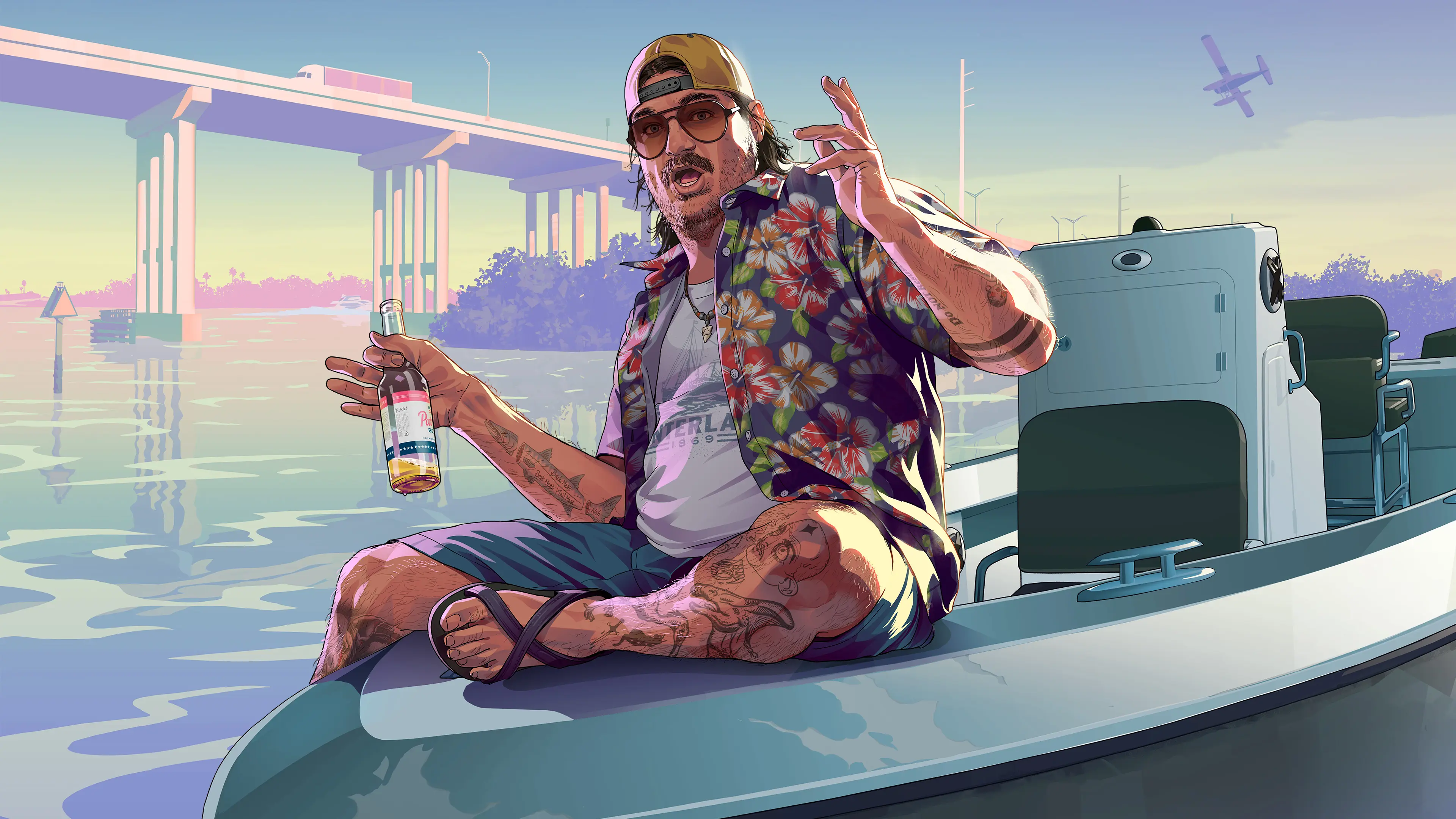 Cal Hampton: official GTA VI profile - GTA VI